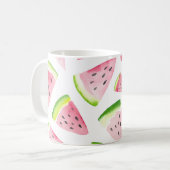 Wasserfarbene Teezubereitung Wassermelone Tasse (Vorderseite Links)
