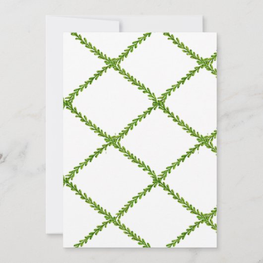 Wasserfarbene Themen Feiertag Einladung (Rückseite)