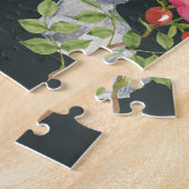 Wasserfarbene Tiere: Niedlich nahtlos Puzzle (Seite)
