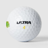 Wasserfarbene Trauben Golfball (Logo)