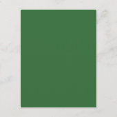 Wasserfarbene tropische Blätter zum Hochzeitsgast Begleitkarte (Rückseite)