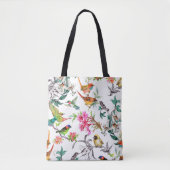 Wasserfarbene, von Hand gezeichnete, nahtlose Must Tasche (Vorderseite)