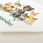 Wasserfarbene Waldtiere Sherpadecke (3/4)