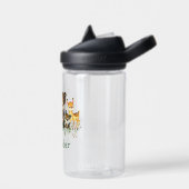 Wasserfarbene Waldtiere Trinkflasche (Links)