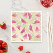 Wasserfarbene Wassermelone Pinacoteca comunale Cas Serviette (Beispiel)