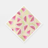 Wasserfarbene Wassermelone Pinacoteca comunale Cas Serviette (Ecke)