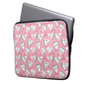Wasserfarbene Wassermelonen Laptopschutzhülle (Vorderseite Links)