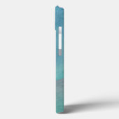 Wasserfarbene Wave Türkis Grüne Personalisierte Ku Case-Mate iPhone Hülle (Rückseite / Links)