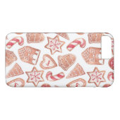 Wasserfarbene Weihnachtskekse Case-Mate iPhone Hülle (Rückseite (Horizontal))