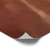 Wasserfarbene weiße Flying Dove Poster (Ecke)