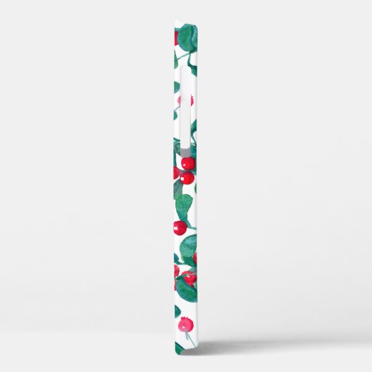 Wasserfarbene Wildbeeren, nahtloses Muster. Case-Mate iPhone Hülle (Rückseite / Links)