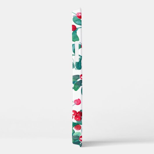 Wasserfarbene Wildbeeren, nahtloses Muster. Case-Mate iPhone Hülle (Rückseite / Rechts)