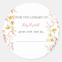 Wasserfarbene Wildblume Wiese-DrivingPregnancy