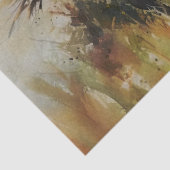 Wasserfarbene Wilde Pferde Galopp Seidenpapier (Detail)