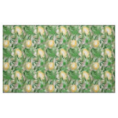 Wasserfarbene Zitronen Zitrusfrüchte Natur frisch  Stoff (Fat Quarter (45,7 x 55,9 cm))