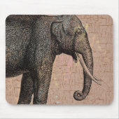 WasserfarbenElefant Mousepad (Vorne)