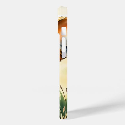 WasserfarbenElefant Nah Case-Mate iPhone Hülle (Rückseite / Links)