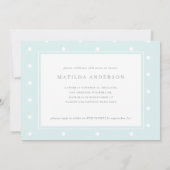 Wasserfarbenelefone kleine Mädchen Dusche Party (Rückseite)