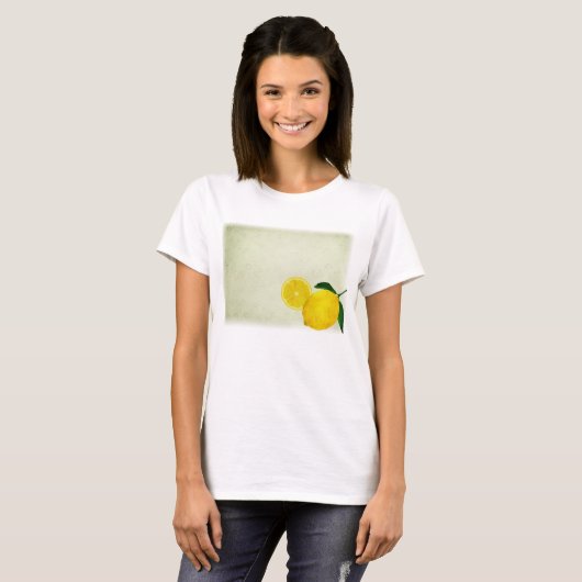 Wasserfarbenemon 18 T-Shirt (Vorne ganz)
