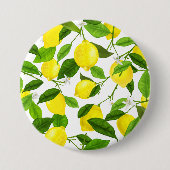 Wasserfarbenemon Button (Vorderseite)