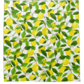 Wasserfarbenemon Duschvorhang (Vorderseite)