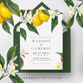 Wasserfarbenemon, Einladung zur Hochzeit von weiße