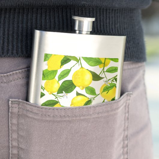 Wasserfarbenemon Flachmann (Beispiel)