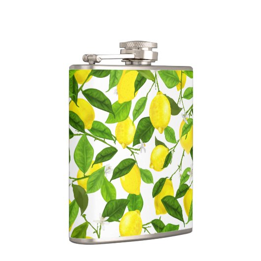 Wasserfarbenemon Flachmann (Rechts)