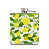 Wasserfarbenemon Flachmann (Rückseite)