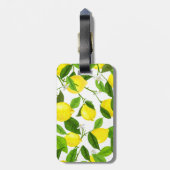 Wasserfarbenemon Gepäckanhänger (Rückseite vertikal)