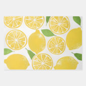 Wasserfarbenemon Geschenkpapier Set (Vorderseite 2)