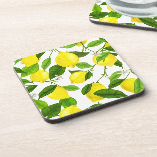 Wasserfarbenemon Getränkeuntersetzer (Linke Seite)