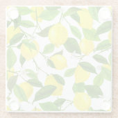 Wasserfarbenemon Glasuntersetzer (Rückseite)