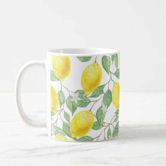 Wasserfarbenemon Kaffeetasse (Links)