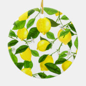 Wasserfarbenemon Keramik Ornament (Hinten)