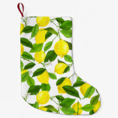 Wasserfarbenemon Kleiner Weihnachtsstrumpf (Vorderseite)