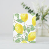 Wasserfarbenemon Postkarte (Stehend Vorderseite)