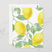 Wasserfarbenemon Postkarte (Vorne/Hinten)