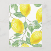 Wasserfarbenemon Postkarte (Vorderseite)