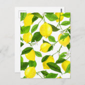 Wasserfarbenemon Postkarte (Vorne/Hinten)