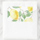 Wasserfarbenemon Rechteckiger Aufkleber (Tasche)