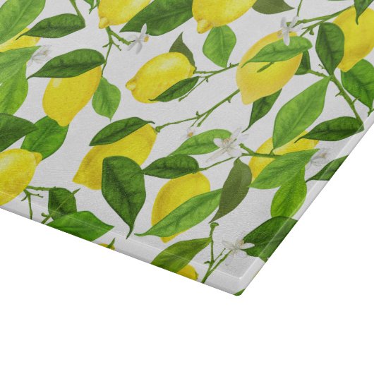 Wasserfarbenemon Schneidebrett (Ecke)