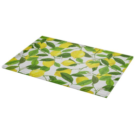 Wasserfarbenemon Schneidebrett (Ecke)