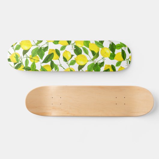 Wasserfarbenemon Skateboard (Horizontal)