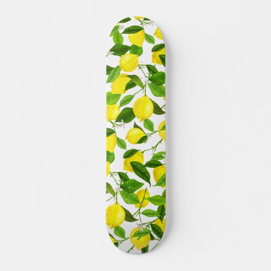 Wasserfarbenemon Skateboard (Vorne)