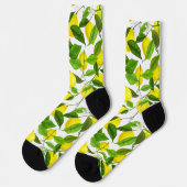 Wasserfarbenemon Socken (Linkes Detail)