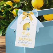 Wasserfarbenemon Von unserer Dusche zu Ihrer Geschenkanhänger