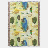 Wasserfarbenente Decke (Vorderseite Vertikal)