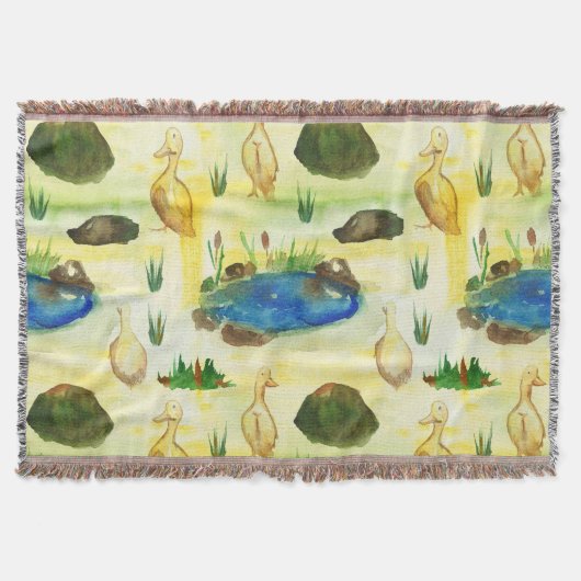 Wasserfarbenente Decke (Vorderseite)