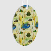 Wasserfarbenente Ornament (Vorderseite)